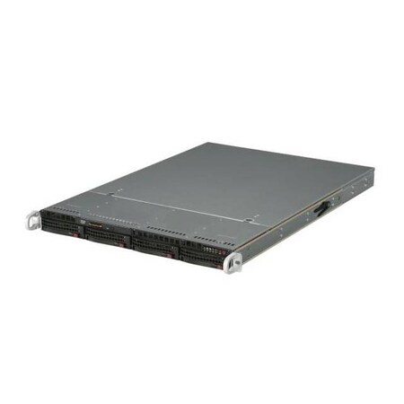 Supermicro Dual LGA1366 560W 1U Rackmount Server Barebone System (Black) SYS-6016T-6F